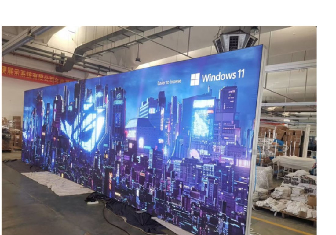 LED wall production