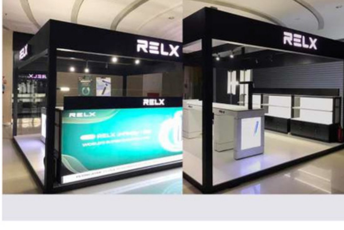 RELX retail booth